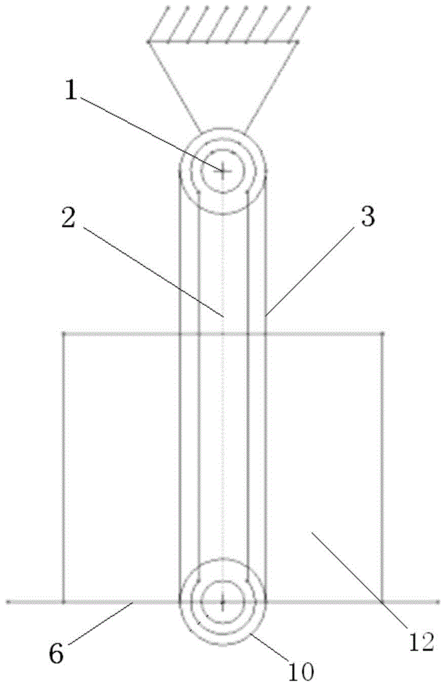 Material transfer device based on composite planetary gear mechanism