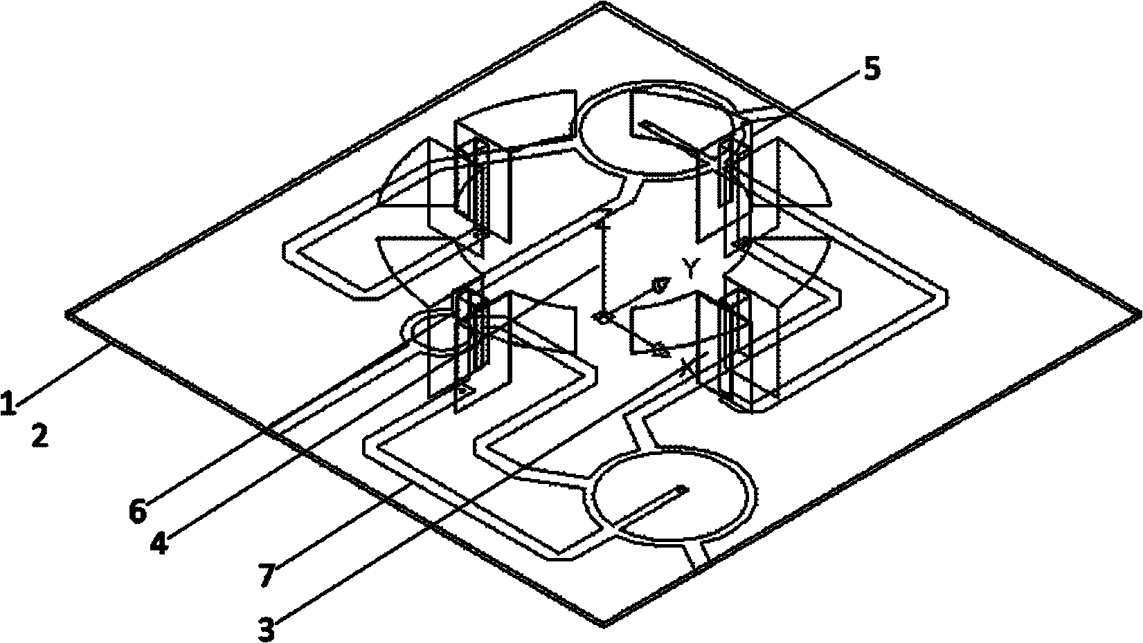 A High-Isolation Four-Port Diversity Antenna for Mobile Communications