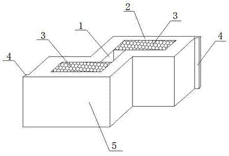 A composite insulation block