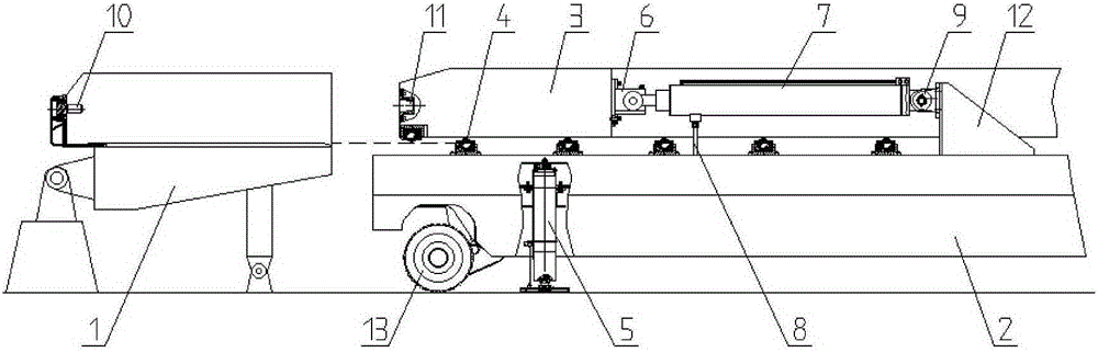 Self-adaptive propulsion mounting system for erecting frame of launch vehicle