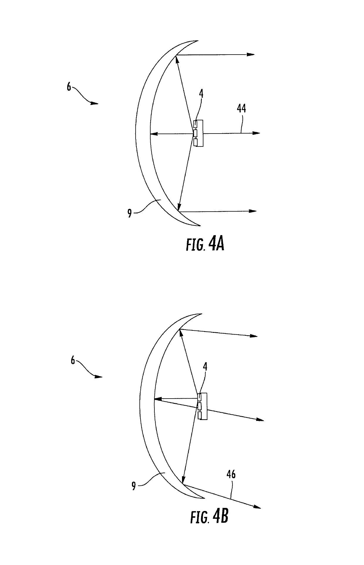 Aircraft vertical stabilizer illumination light unit and method of operating an aircraft vertical stabilizer illumination light unit