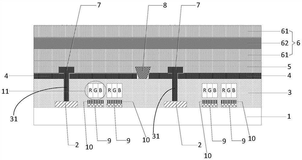 Organic light-emitting display panel, manufacturing method and display device thereof