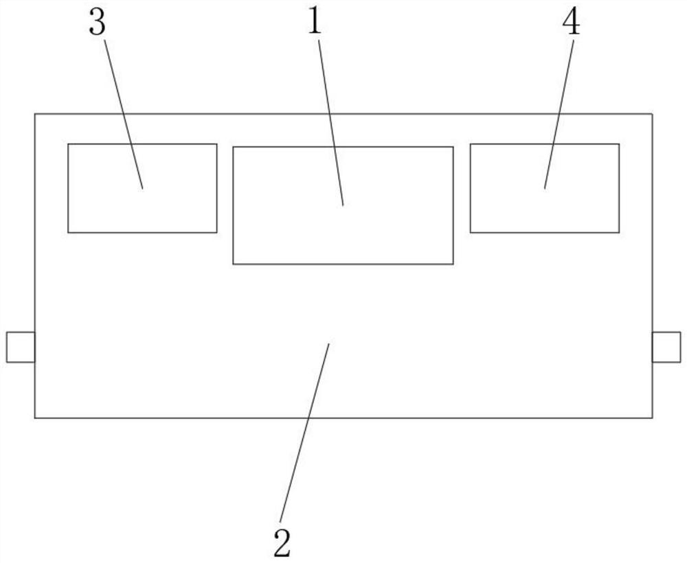 Multifunctional measurement and control experimental device for teaching