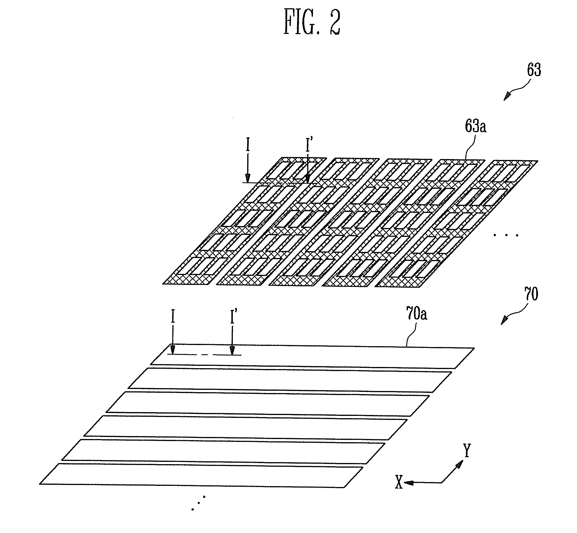 Liquid crystal display with built-in touch screen panel