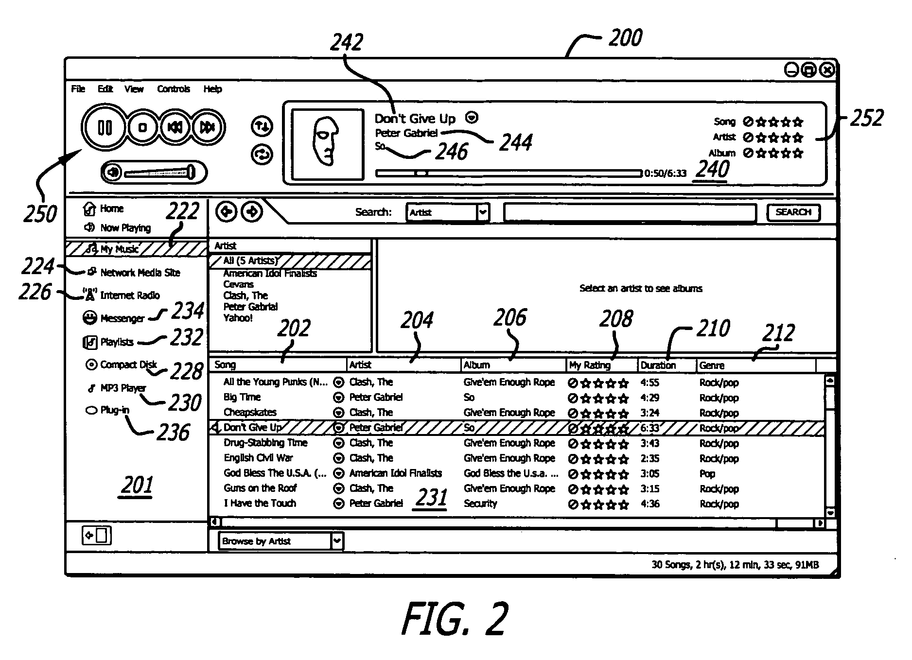 Method and system for exploring similarities