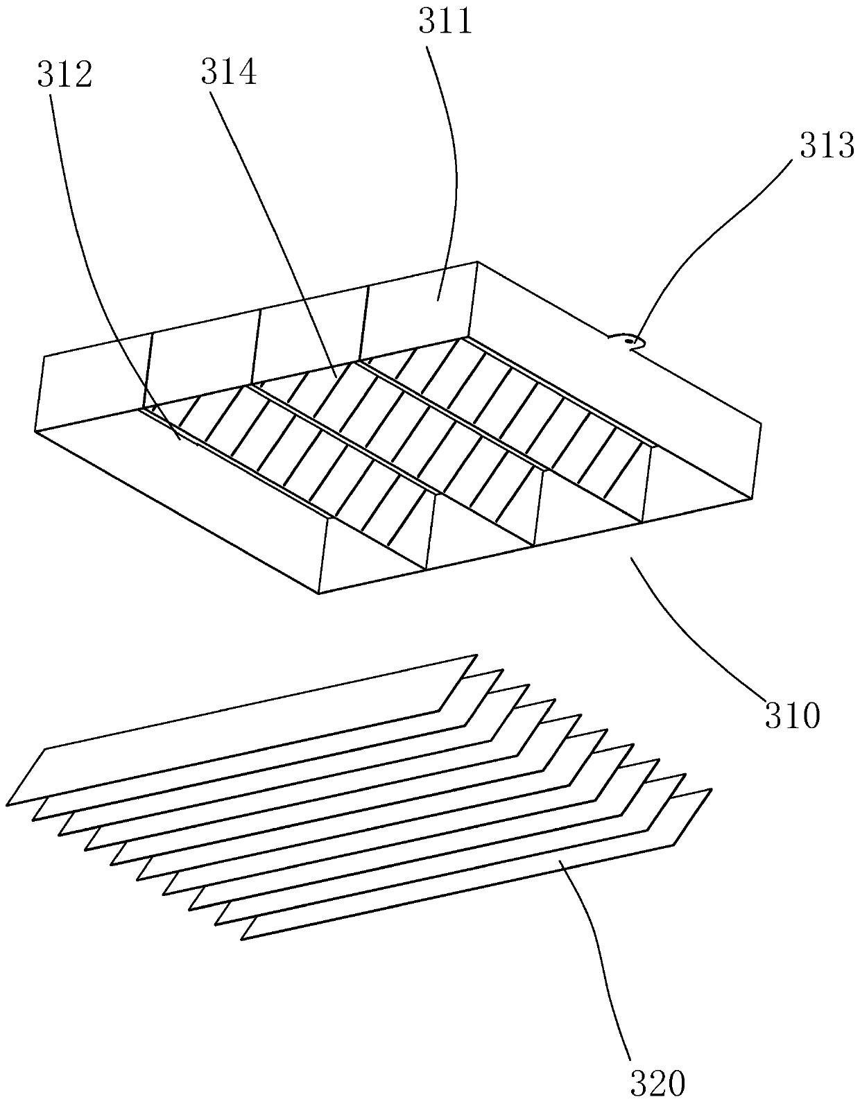 Sound guide device and range hood