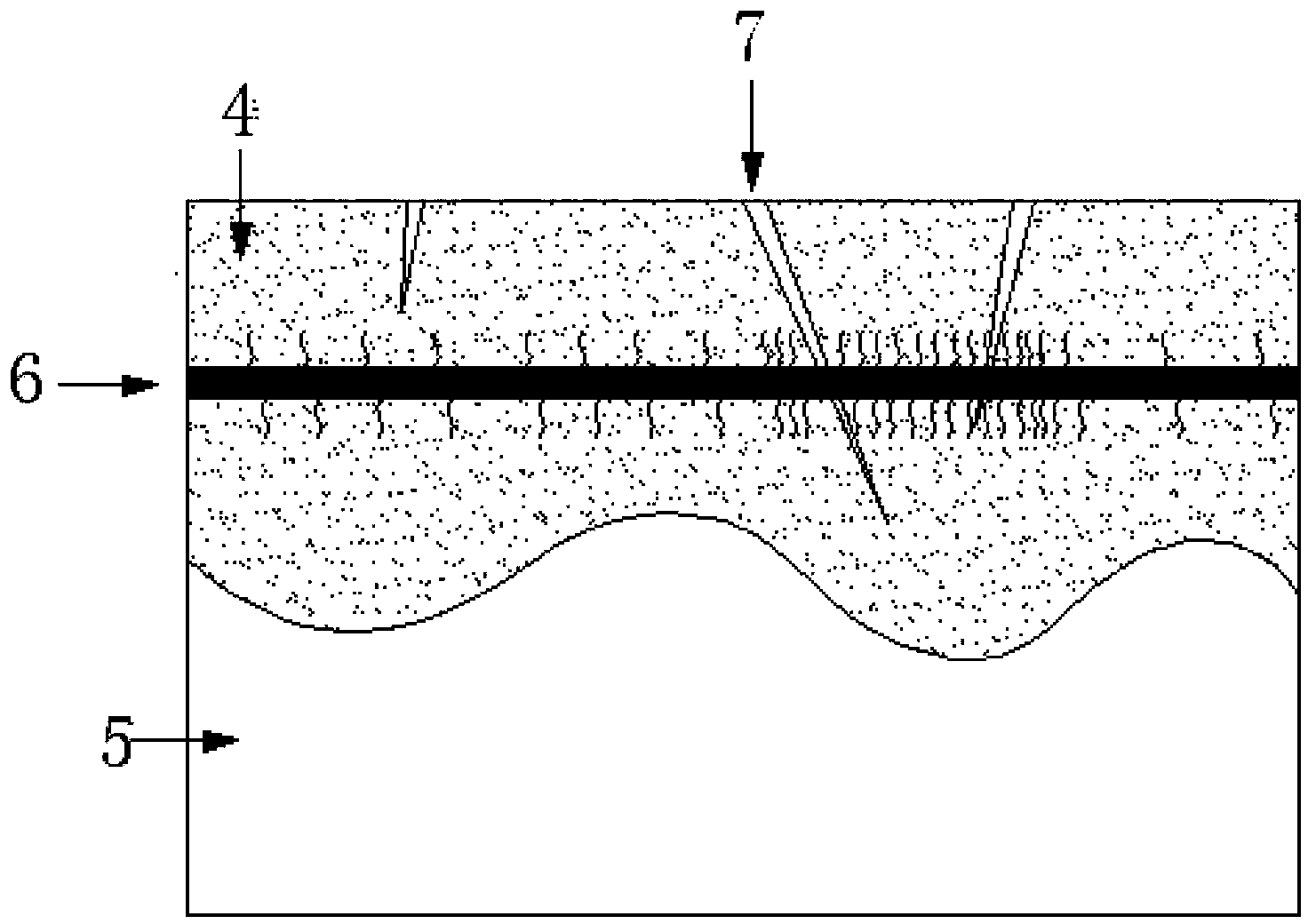 Chlorine salt corrosion resistant system with chemical microcapsule for underground structure concrete