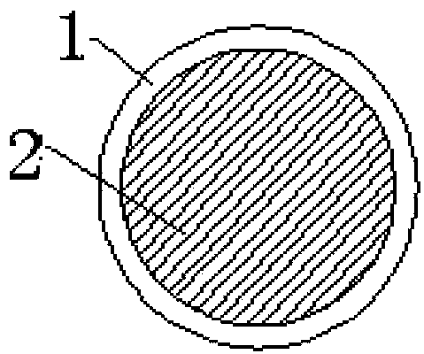 Chlorine salt corrosion resistant system with chemical microcapsule for underground structure concrete