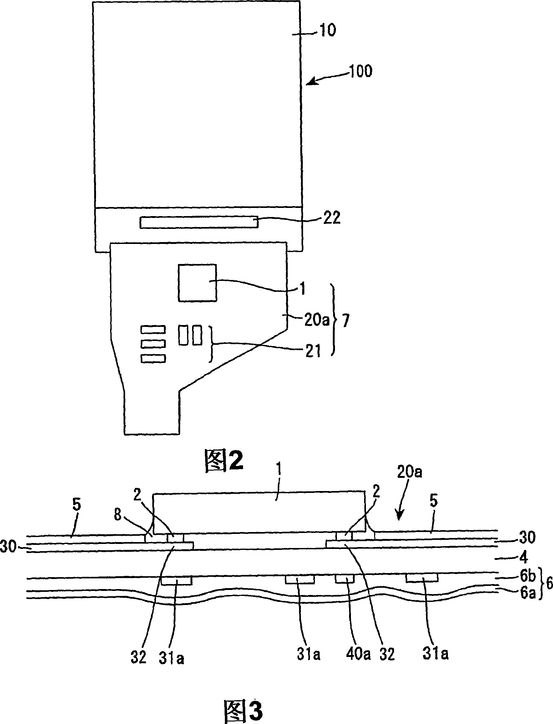 Circuit board, electronic circuit device, and display