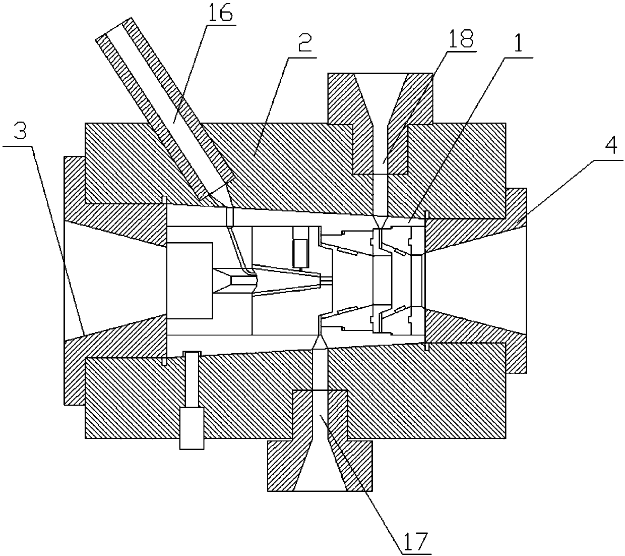 A heating cable manufacturing device and its application method