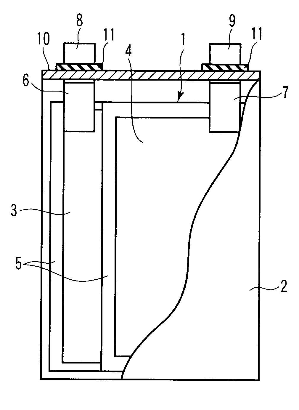 Secondary battery, battery pack and car