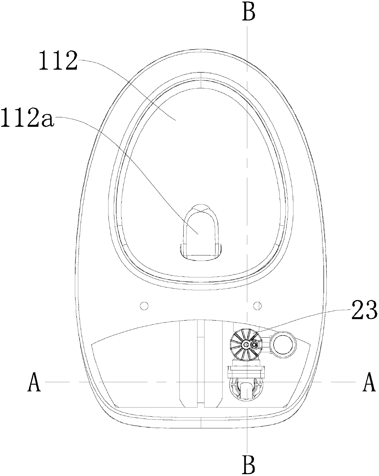 Toilet-bowl flushing system