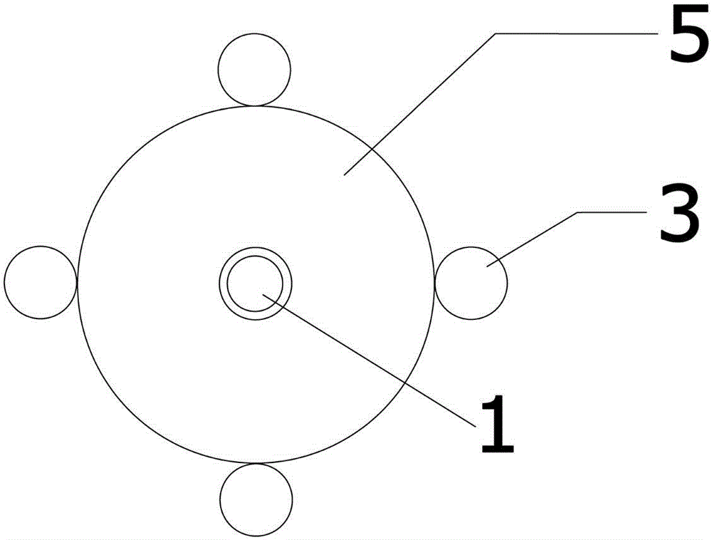 Parallel type wind driven generator device