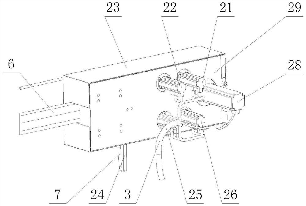 Tank body internal welding system