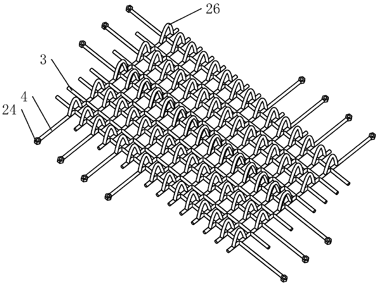 Prefabricated laminated slab and prefabrication process thereof