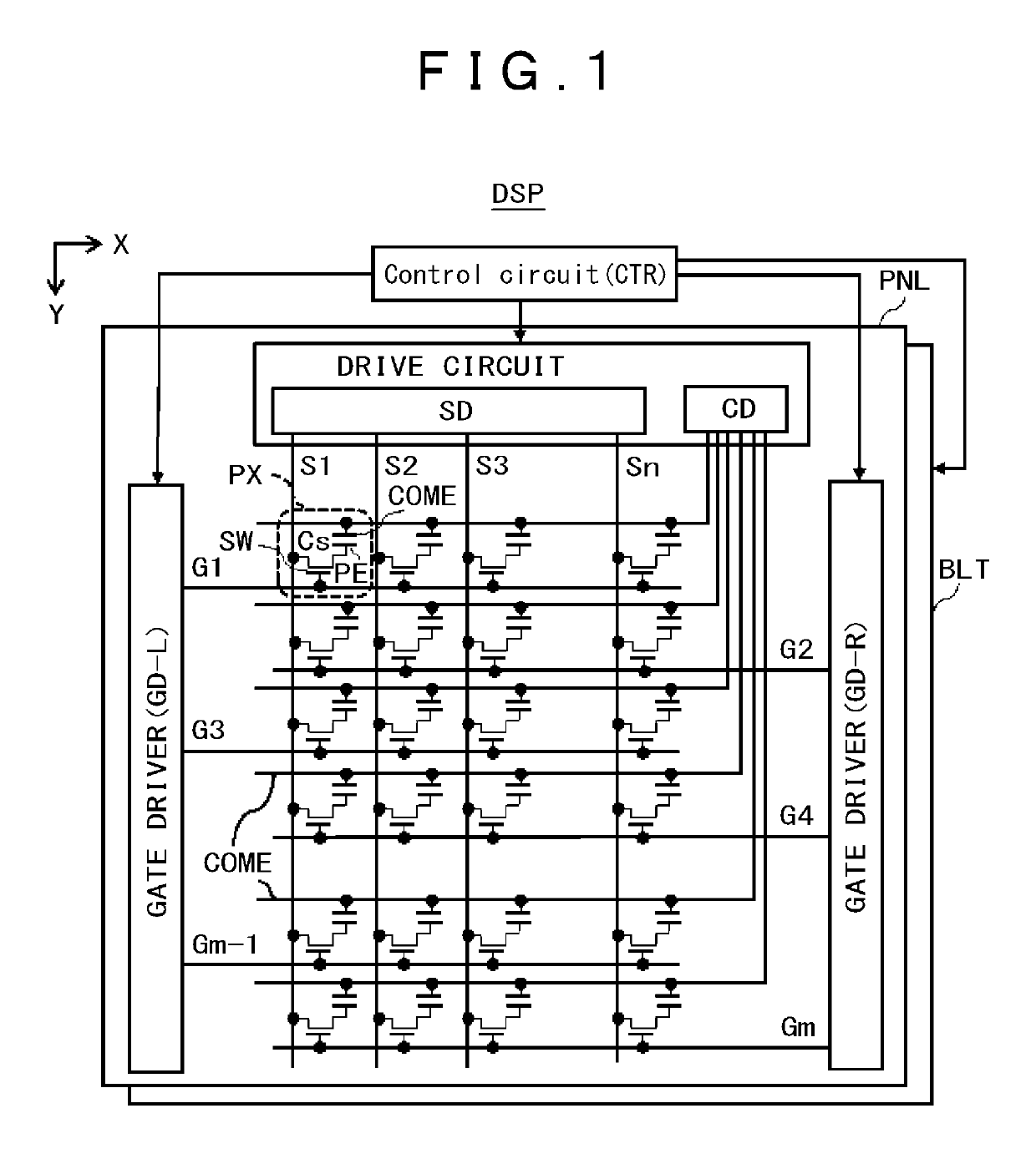 Display device and touch panel device