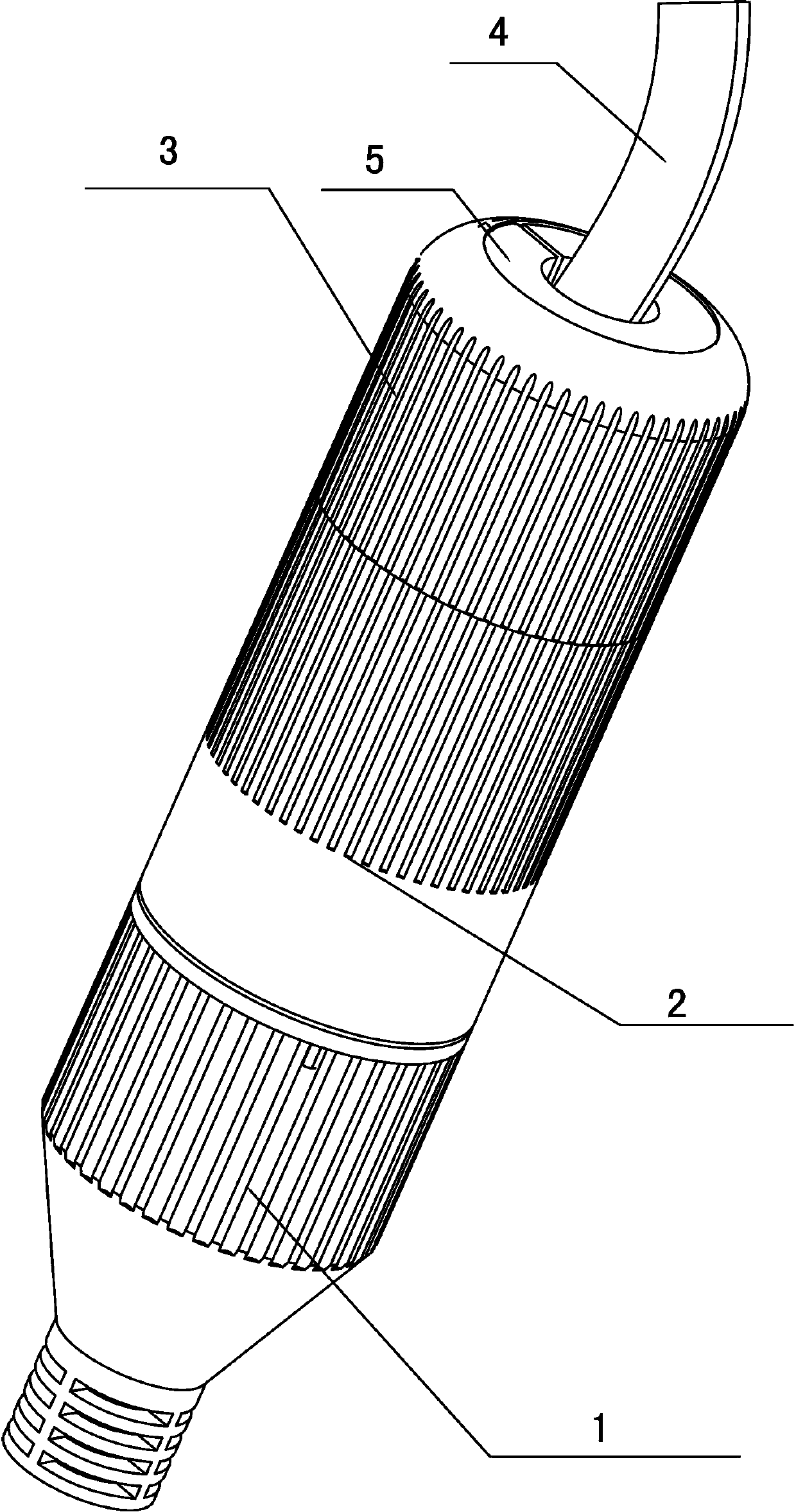 Simple-installation type RJ-45 connector