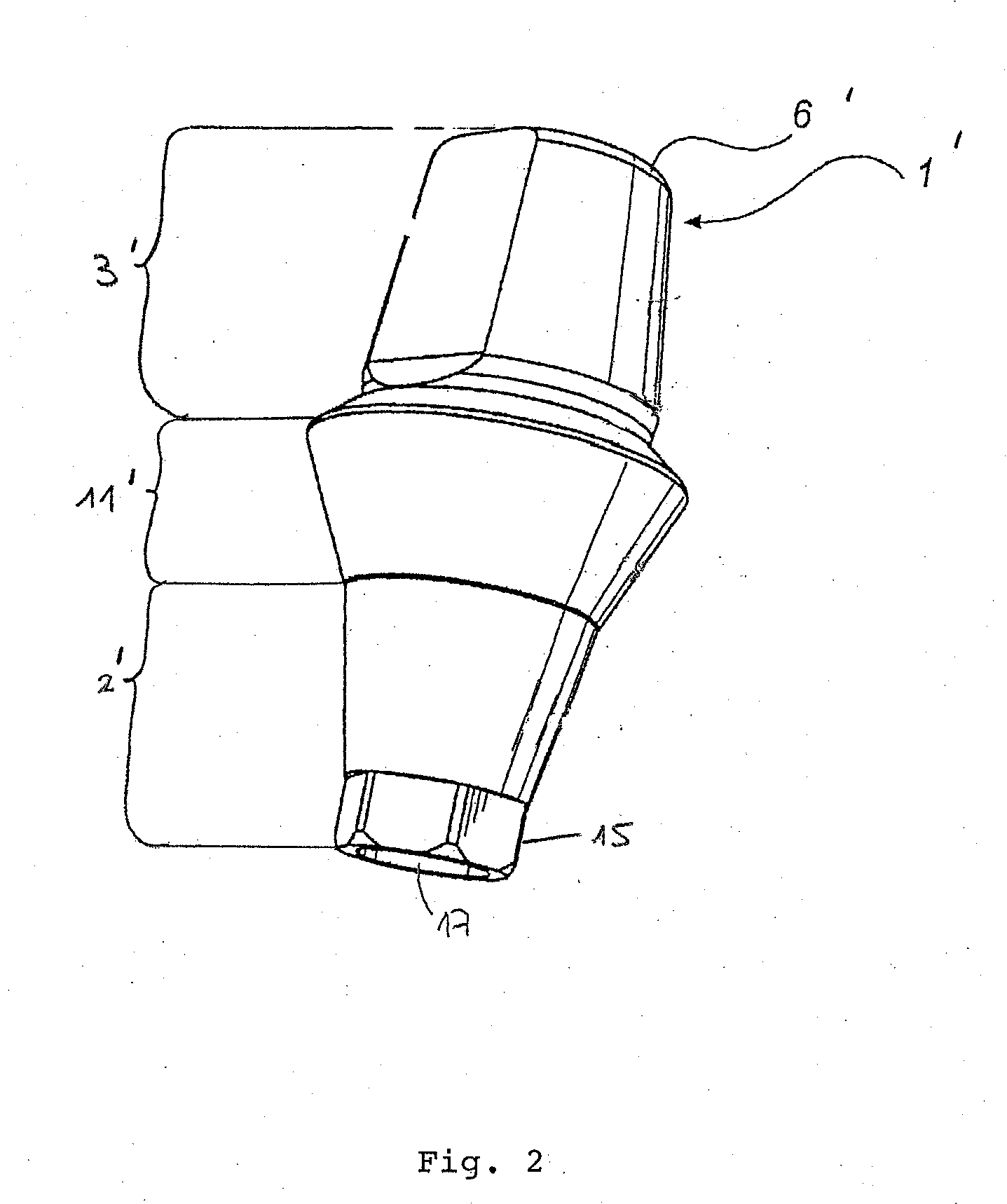 Abutment with a Hydroxylated Surface