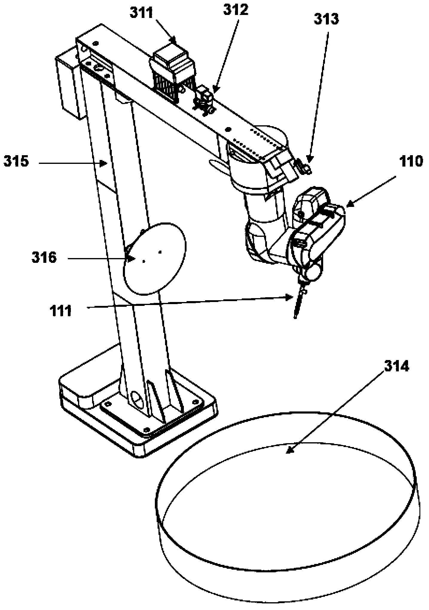 Laser shock peening method of blisk