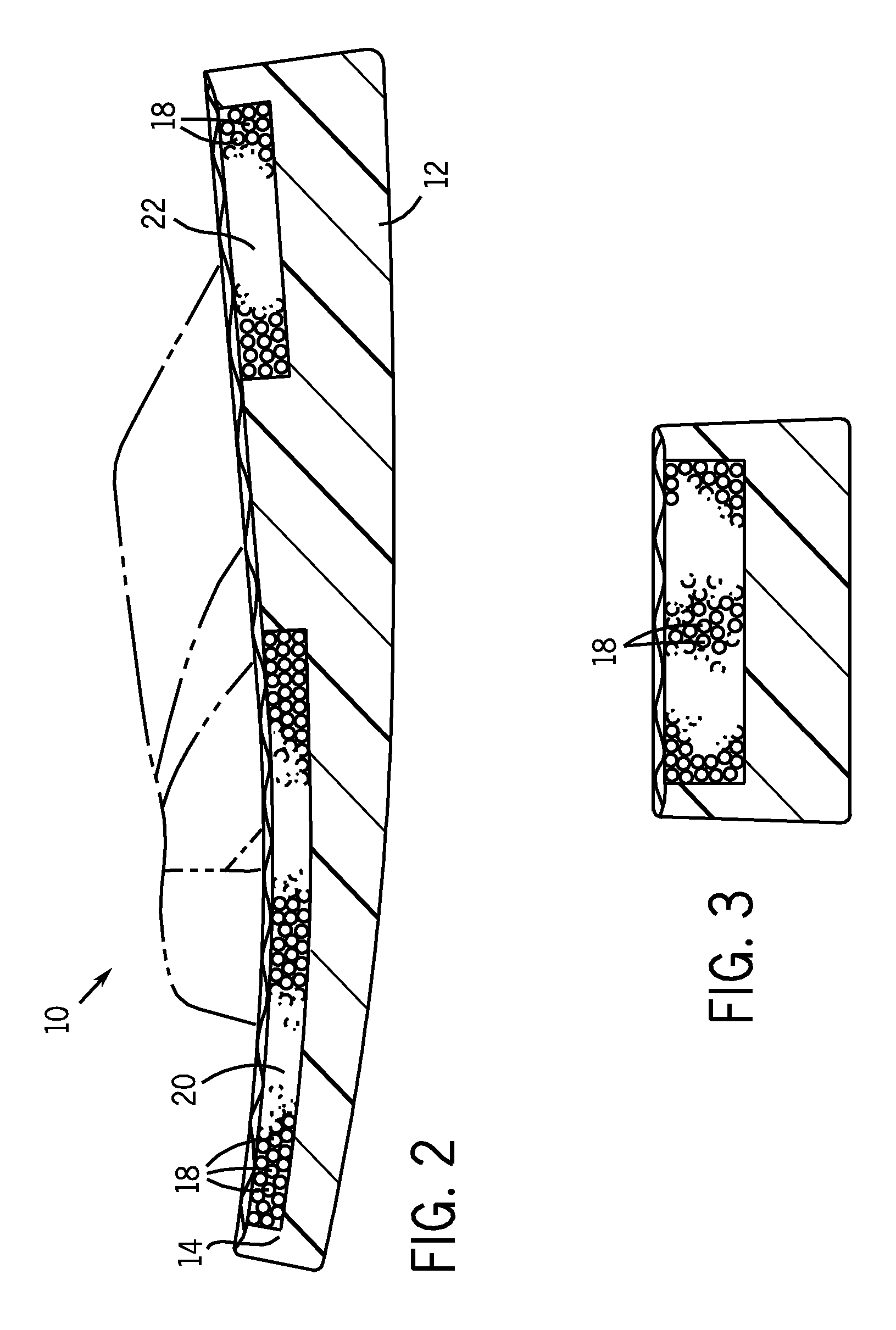 Shoe sole with loose fill compartments seperated by arch support