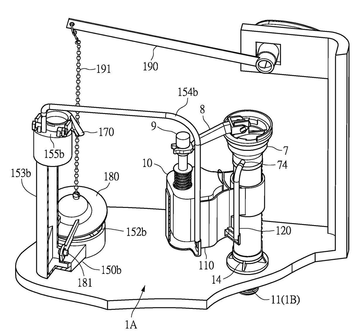 Leak-proof toilet tank