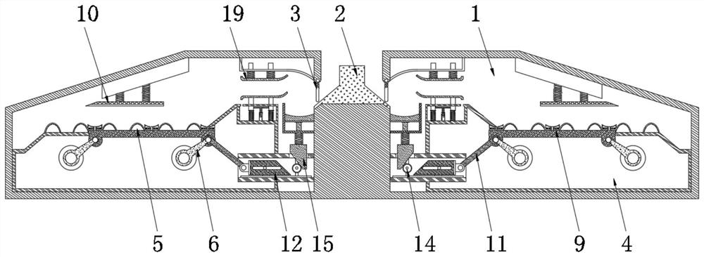 Diameter-adjustable self-positioning workshop spherical part intelligent production conveying device