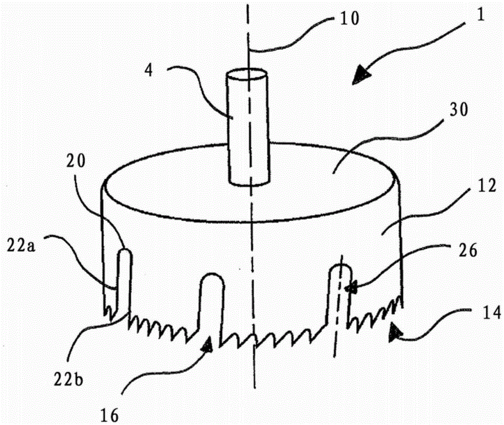 Tool for machine-cutting a workpiece