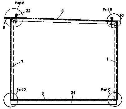 House with aluminum alloy structure