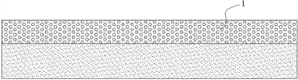 Road construction method for strip mine