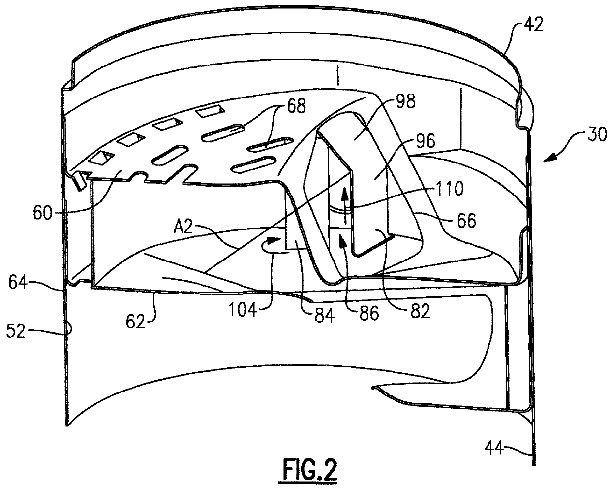 Mixer with swirl box for a vehicle exhaust system