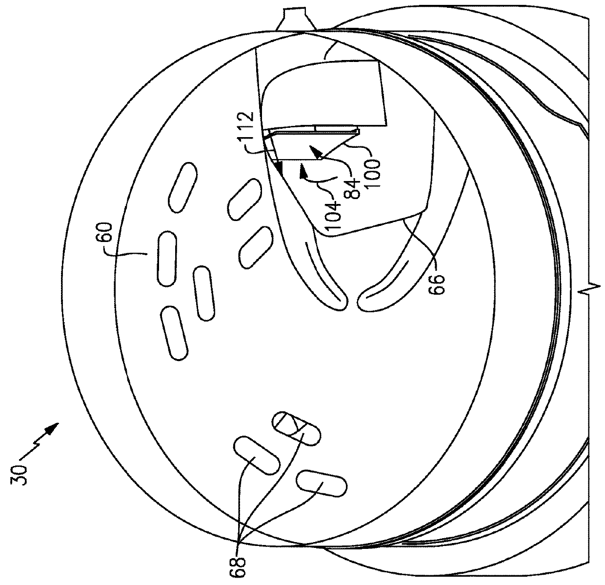 Mixer with swirl box for a vehicle exhaust system