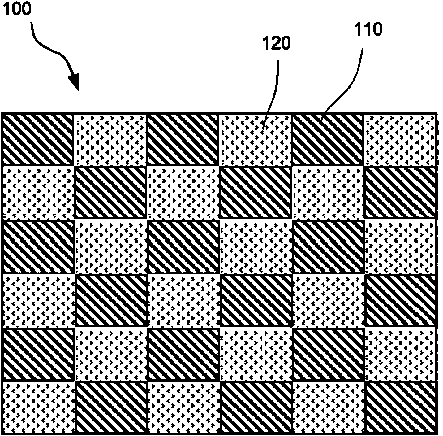 Monitoring network based on nano-structured sensing devices