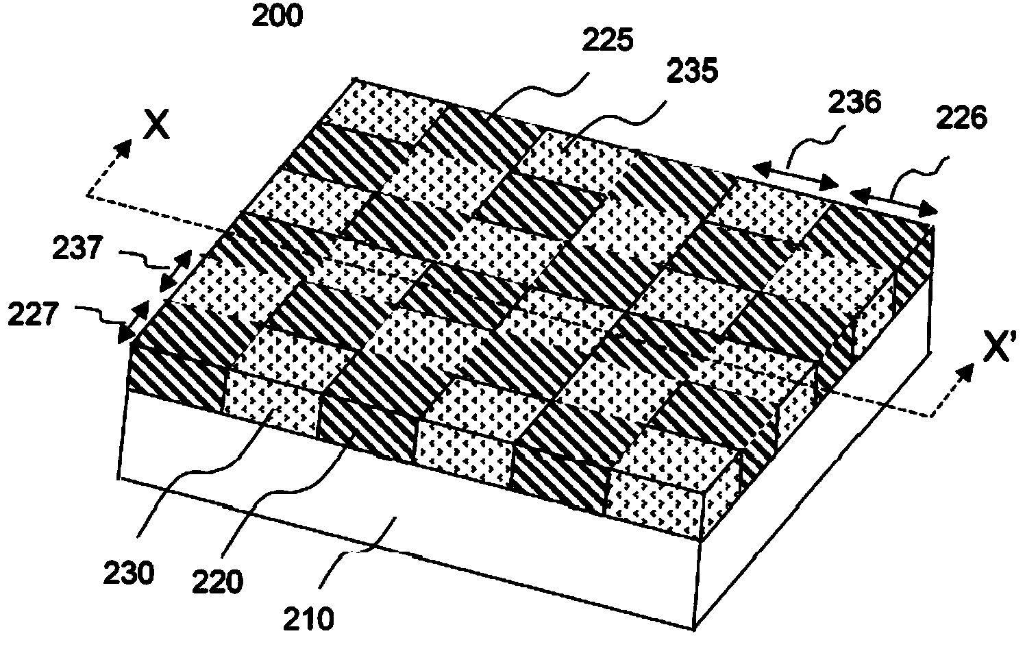 Monitoring network based on nano-structured sensing devices