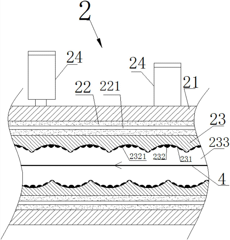 Yarn processing device