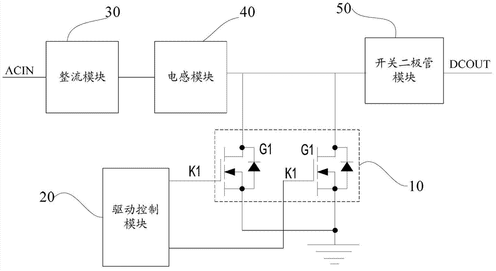 PFC circuit and electronic equipment comprising same