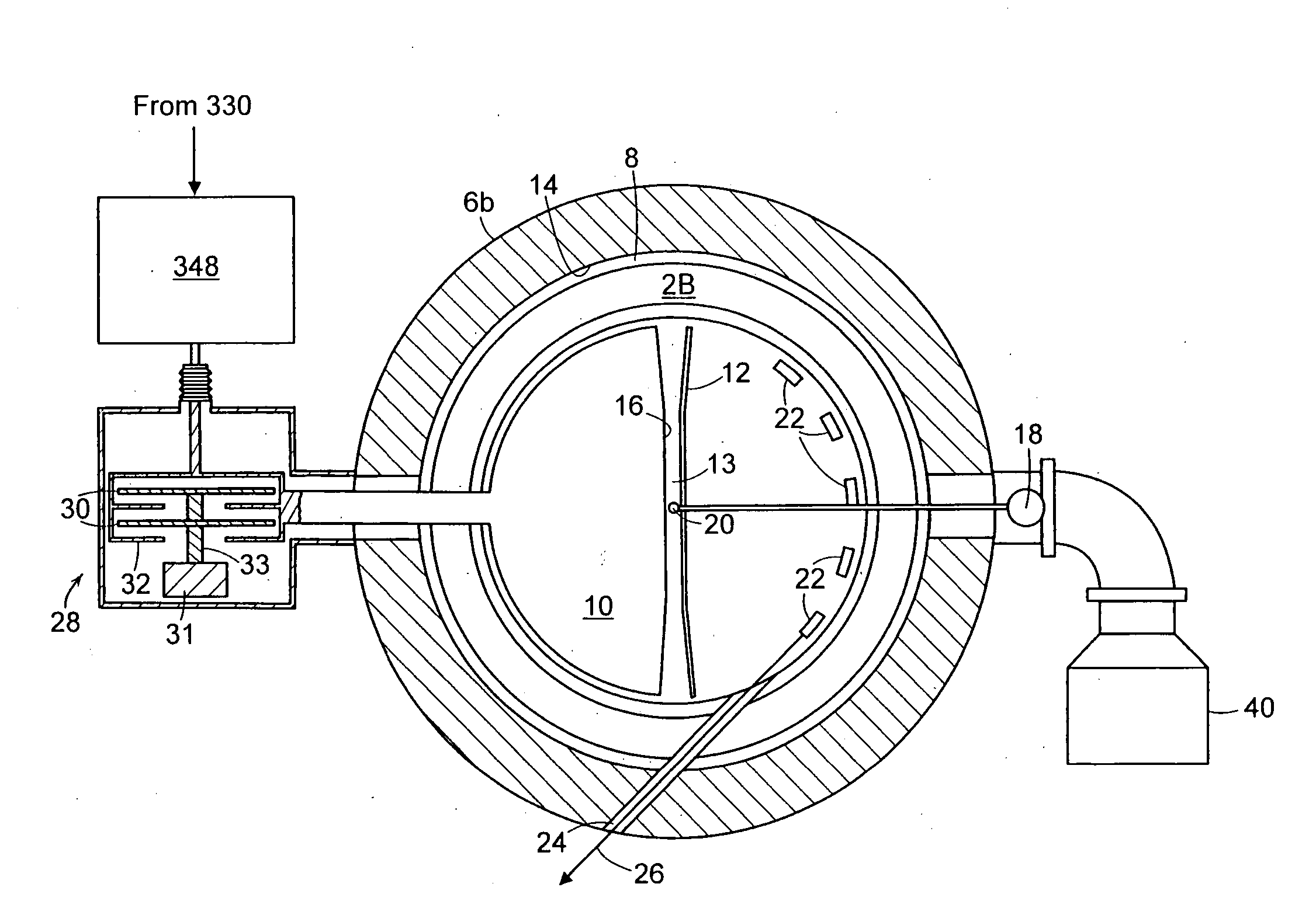 Programmable radio frequency waveform generator for a synchrocyclotron