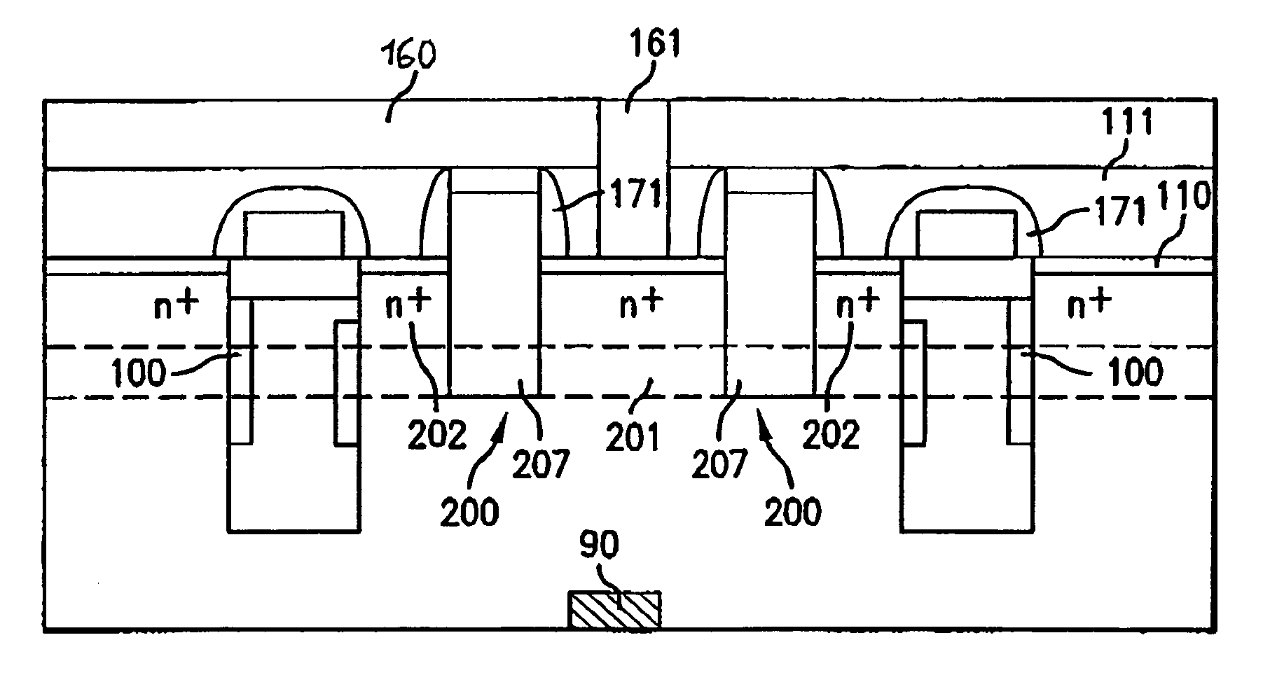 DRAM memory cell