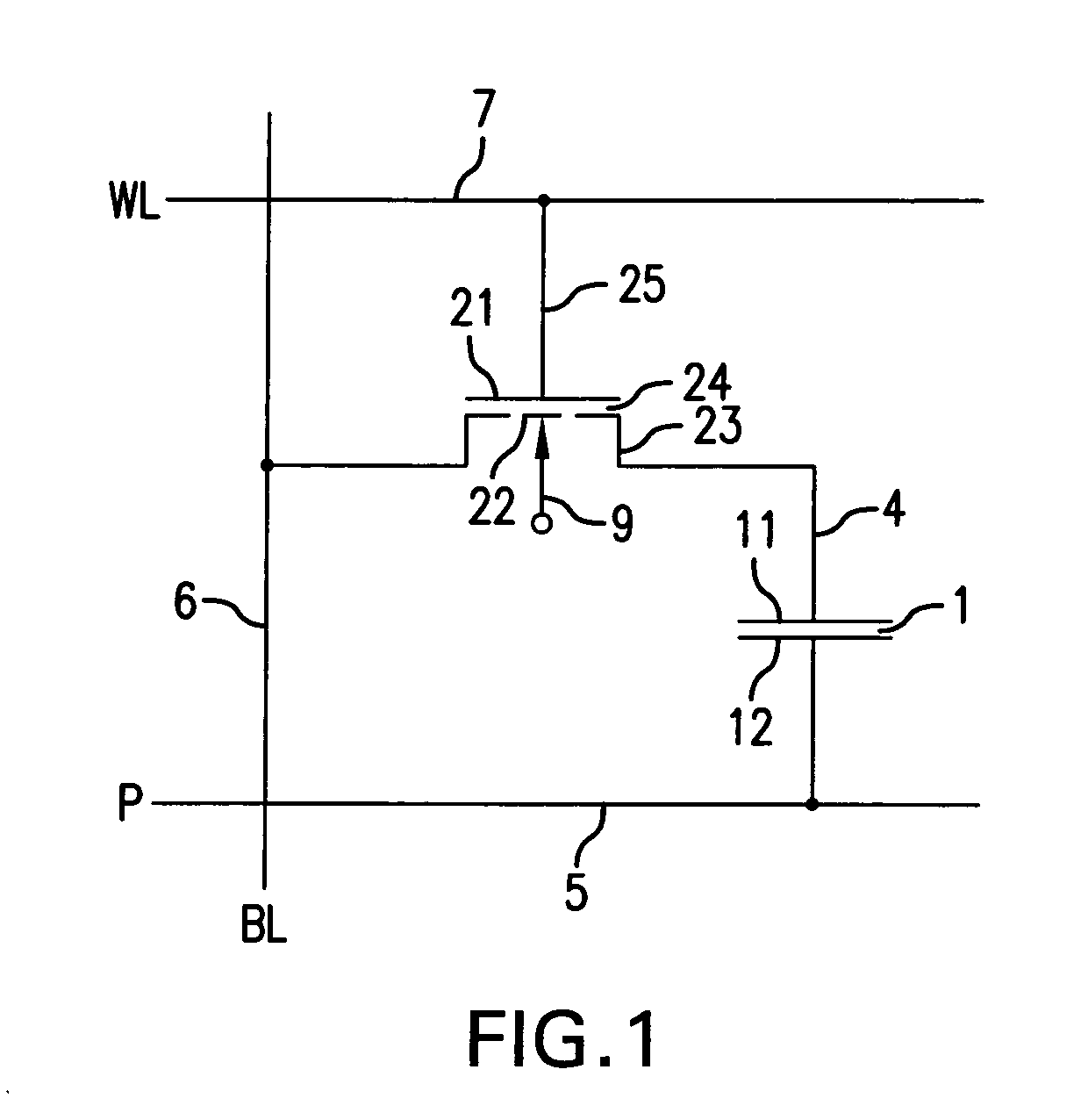 DRAM memory cell