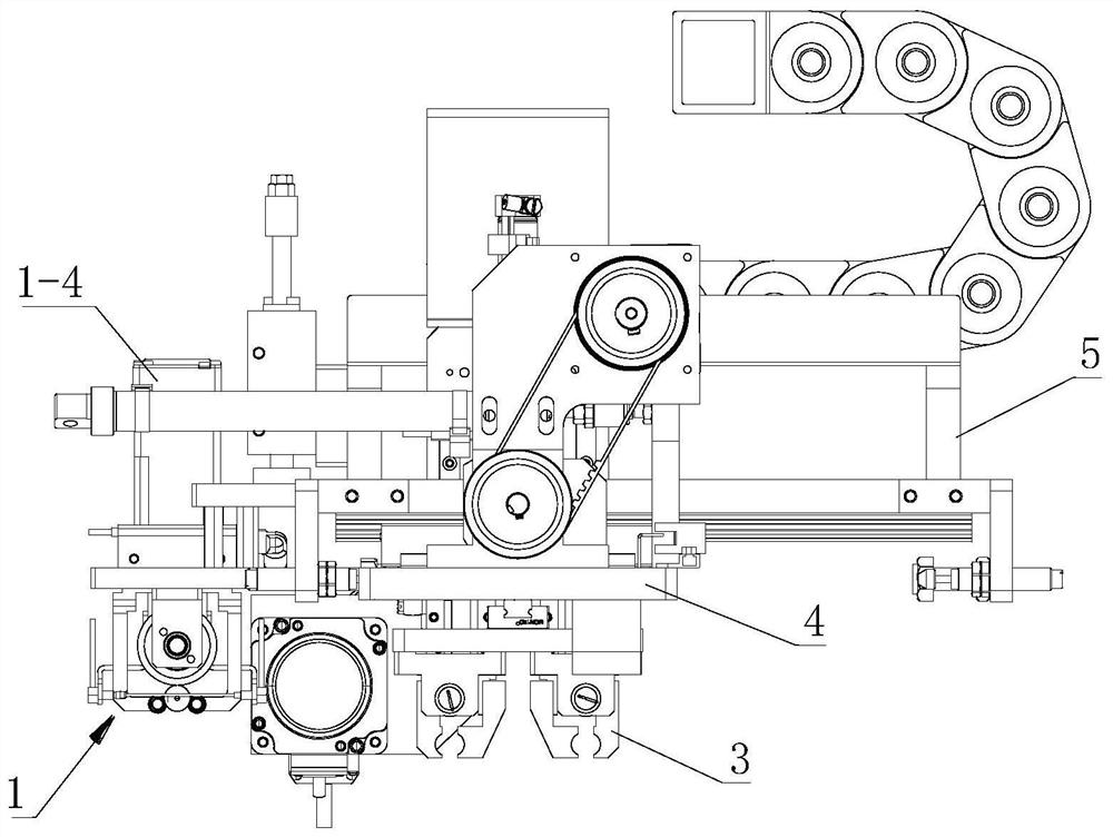 Battery cell end face forming device