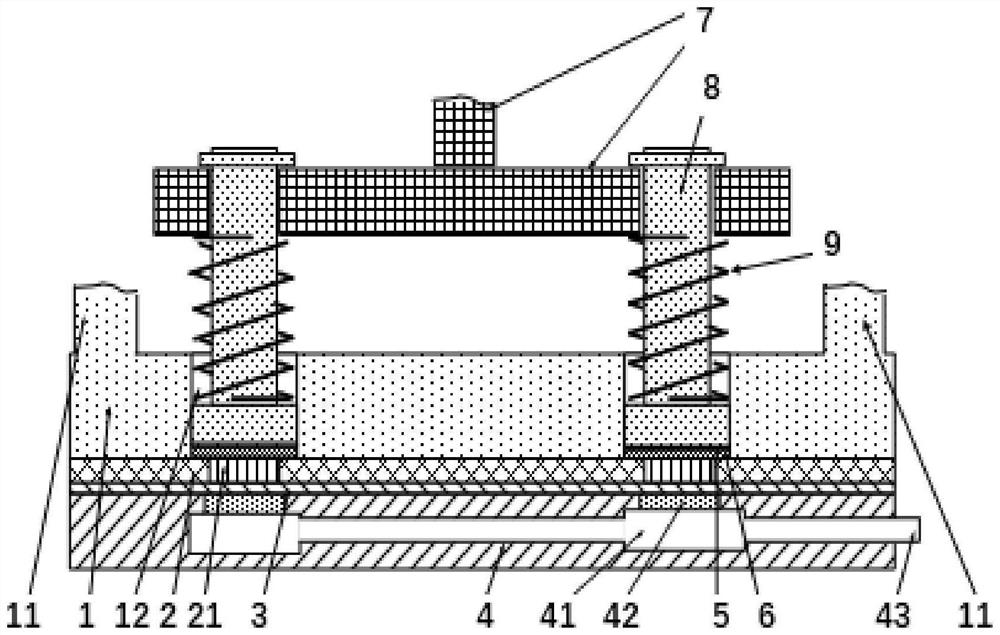 Strong hydrophilic microneedle base material, drug-loaded microneedle and application of drug-loaded microneedle in disease treatment