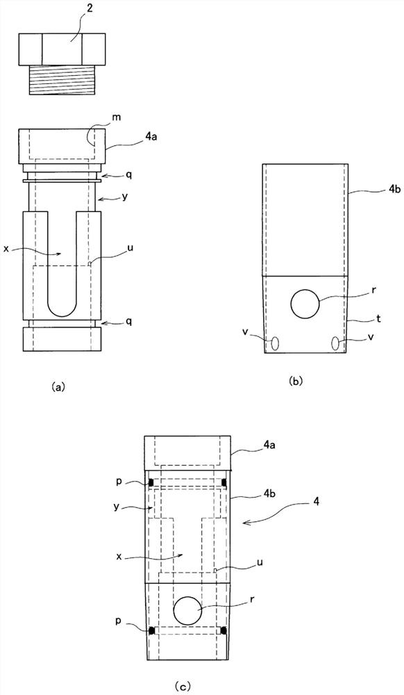 Method of assembling a lower electrode mechanism for welding and lower electrode mechanism for welding