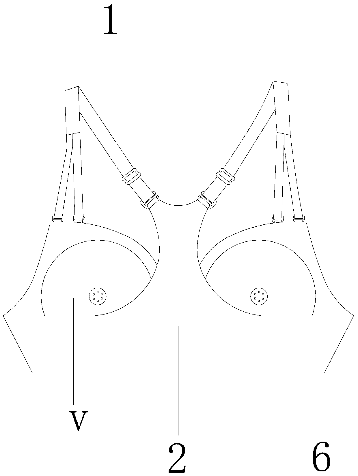 Intelligent bra for preventing nipple retraction by utilizing serial connection of opening and closing