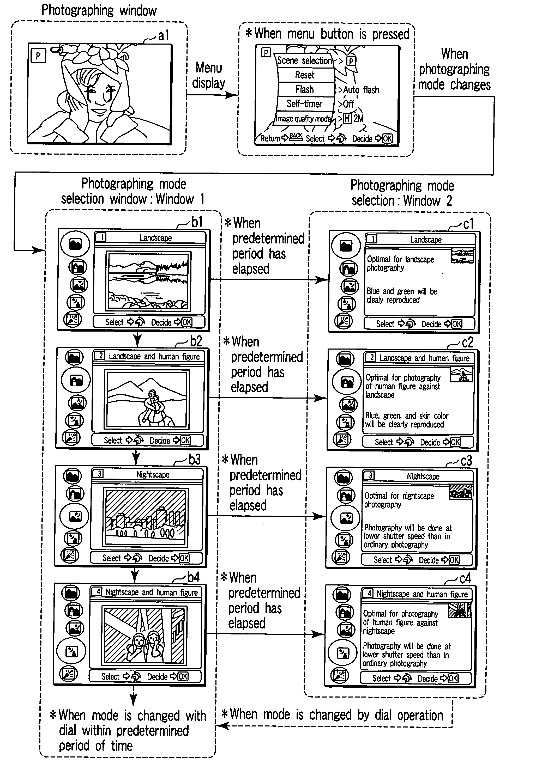 Camera and control method for camera