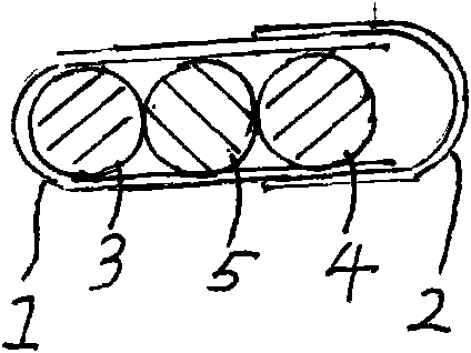 Tablet capsule containing clopidogrel hydrogen sulfate salt tablets and acetylsalicylic acid tablets