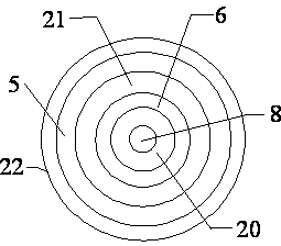 Gas burner for pulverized coal boiler and control method thereof