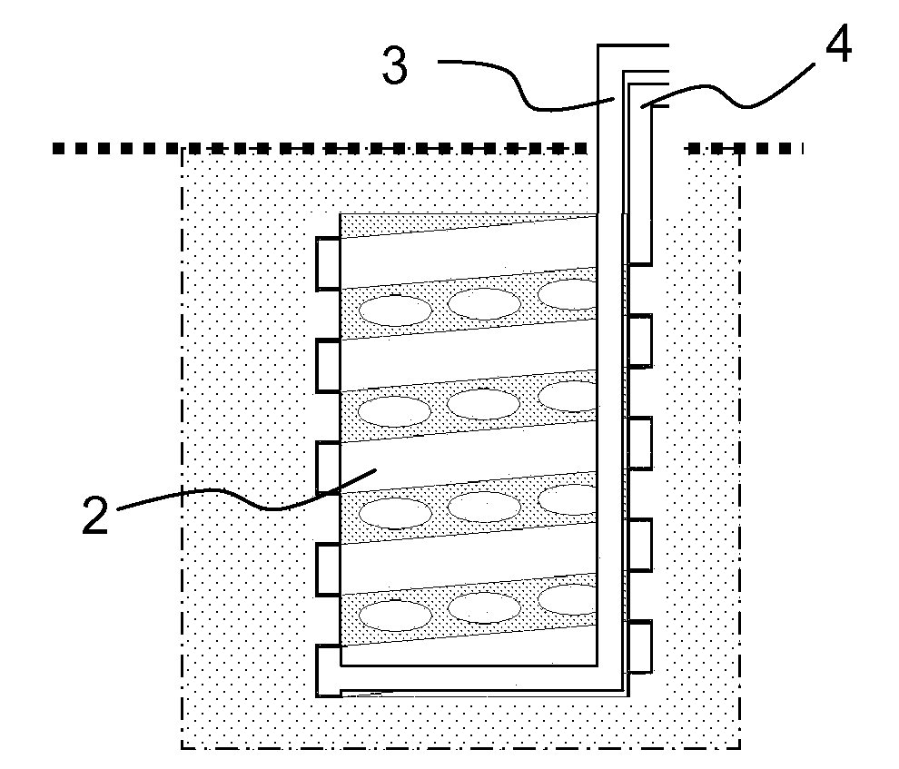 Ground circuit in a low-energy system