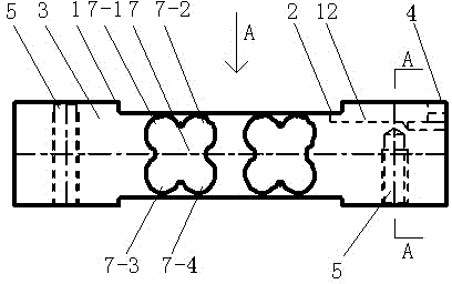 Multichannel digitized intelligent unbalance loading error correcting and weighing sensor and weighing method thereof