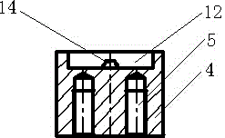 Multichannel digitized intelligent unbalance loading error correcting and weighing sensor and weighing method thereof