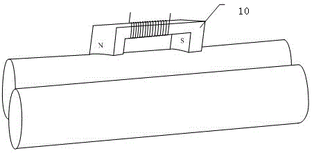 A detection device and detection method based on magnetostrictive guided waves