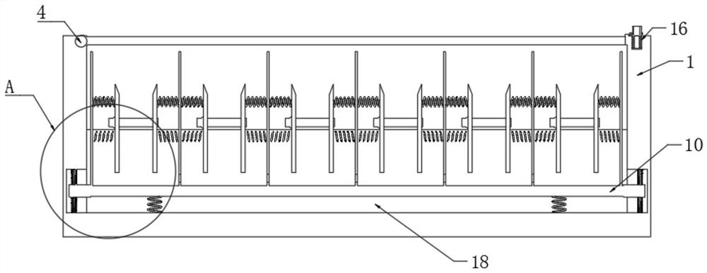 New energy automobile battery pack support